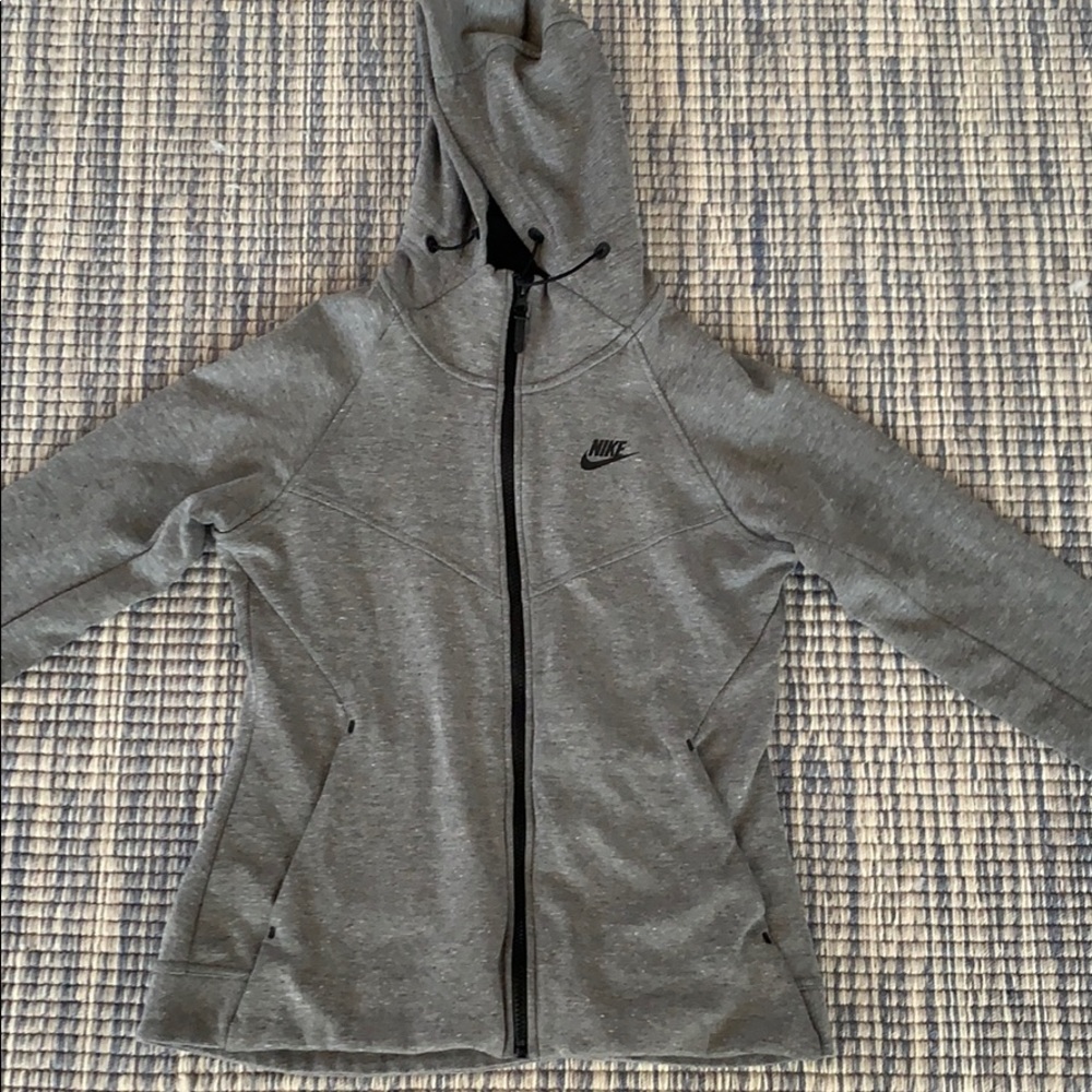 Grey Nike Women’s Zip Up Hoodie